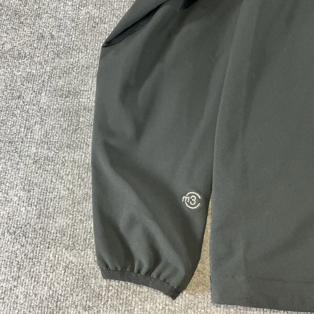 Marmot Softshell Jacket Mens XXL Black Full Zip Windbreaker Aramark Logo M3
